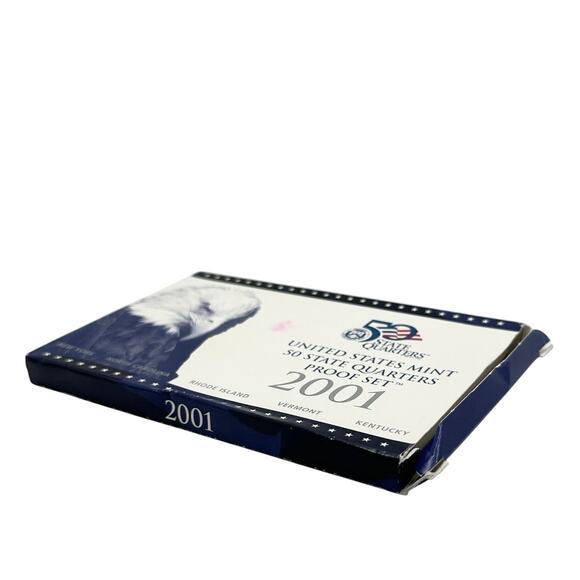 2001 US Mint State Quarters Proof Set Giftable Collectible Edition - Picture 5 of 6